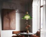 Suspension vintage chic au design japonais