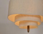 Suspension japonaise élégante et raffinée en tissu