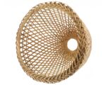 Abat jour suspension au style vintage en bambou