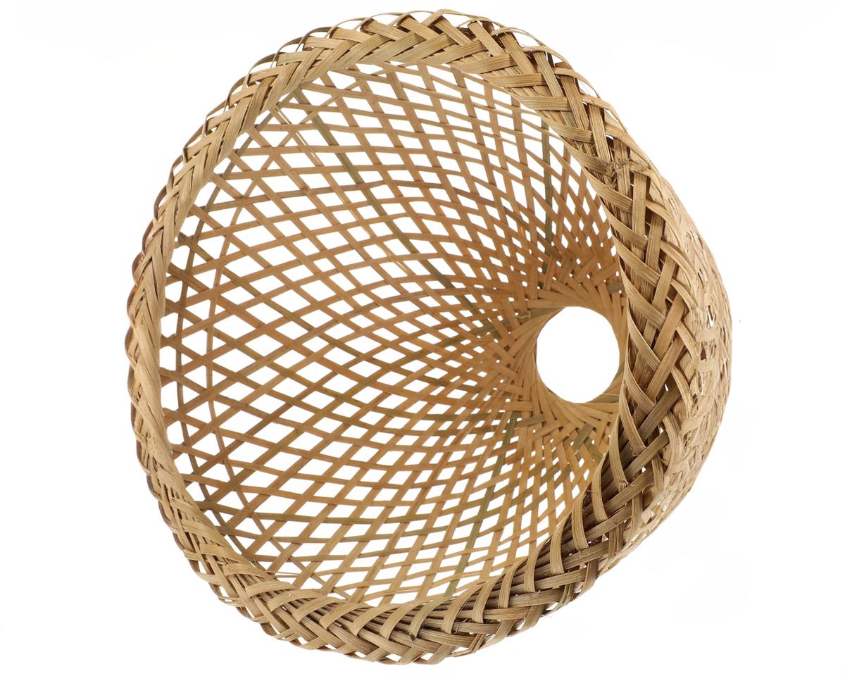 Abat jour suspension au style vintage en bambou