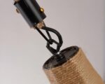 Suspension ampoule vintage au style industriel
