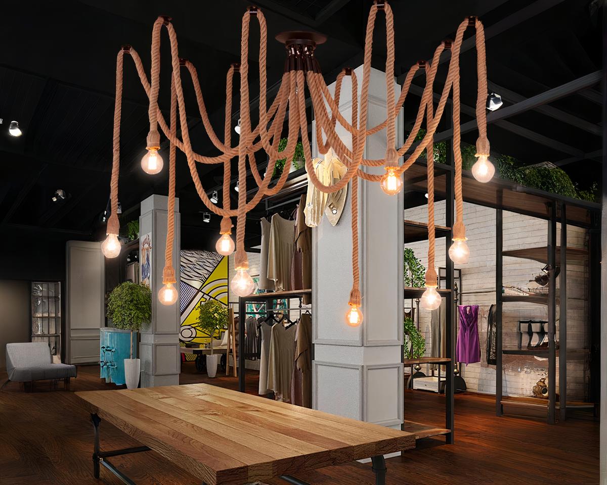 Suspension araignée vintage au design innovant