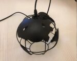 Suspension globe design et originale en acier