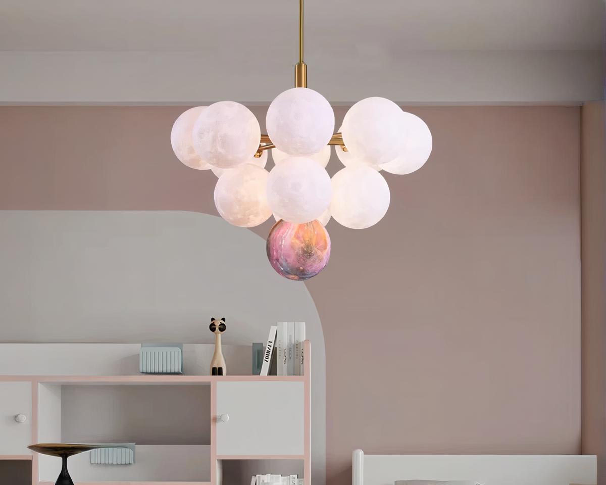 Suspension grappe décorative au design moderne