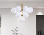 Suspension grappe décorative au design moderne