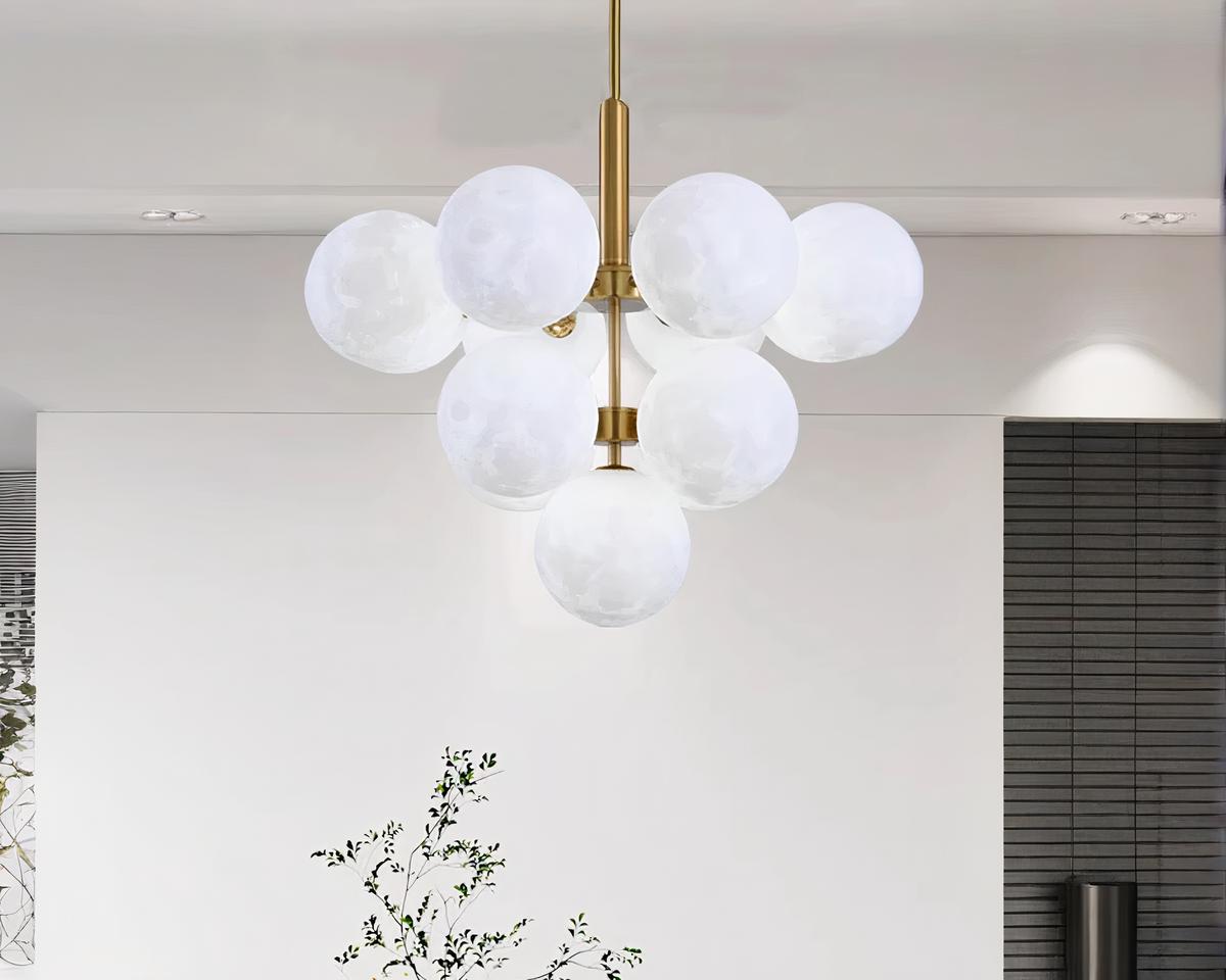 Suspension grappe décorative au design moderne