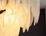 Suspension grappe luxueuse et créative en verre