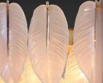 Suspension grappe luxueuse et créative en verre