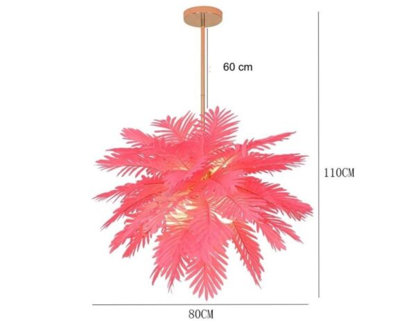 Suspension plante style jungle