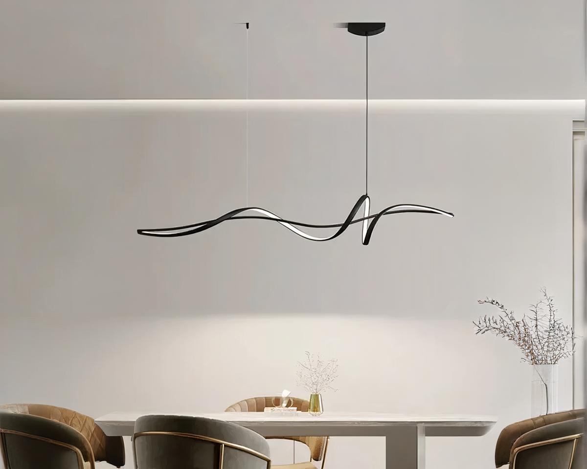 Suspension LED design et décorative au style nordique