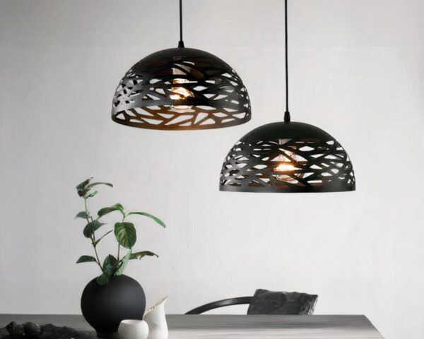 Suspension métal moderne et décorative