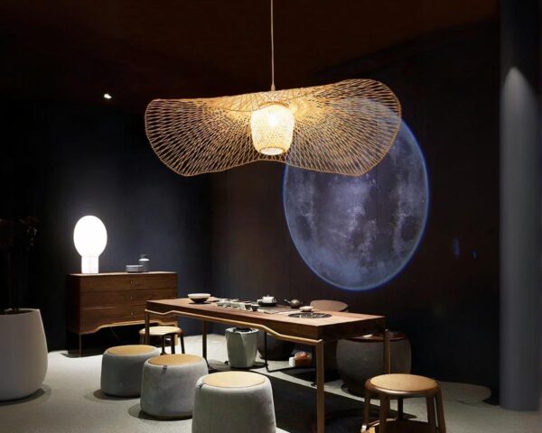 Suspension style vertigo japonais en bambou