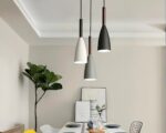 Suspension trois lampes design et moderne