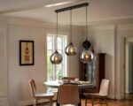 Suspension trois lampes élégante au style luxueux