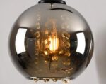 Suspension trois lampes élégante au style luxueux