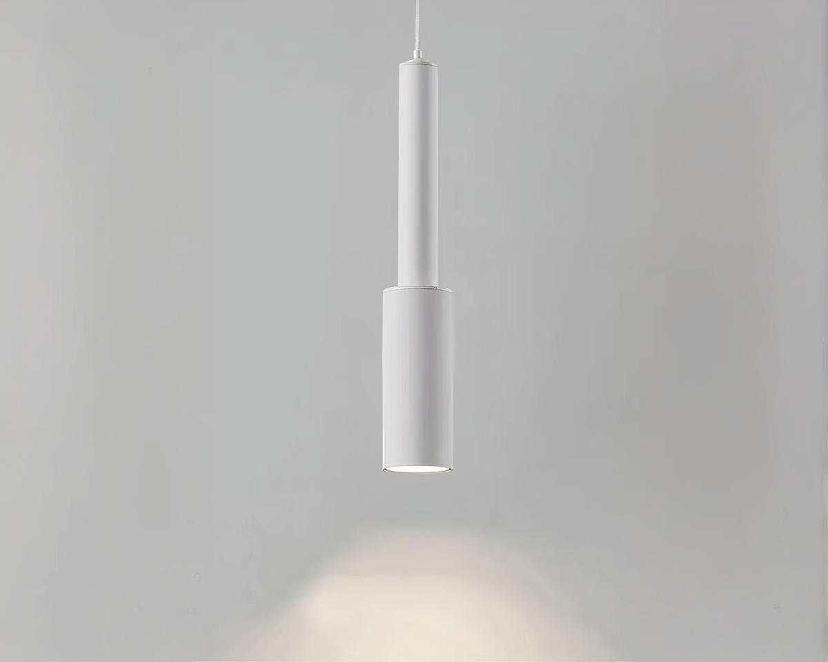 Suspension tube LED moderne et épurée
