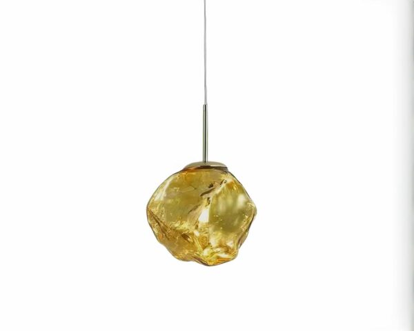 Suspension verre originale au design artistique