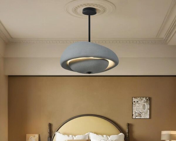 Suspension LED en forme de galet