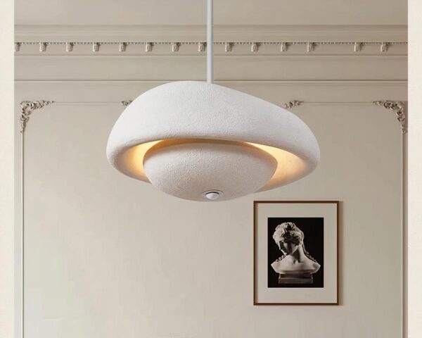 Suspension LED en forme de galet