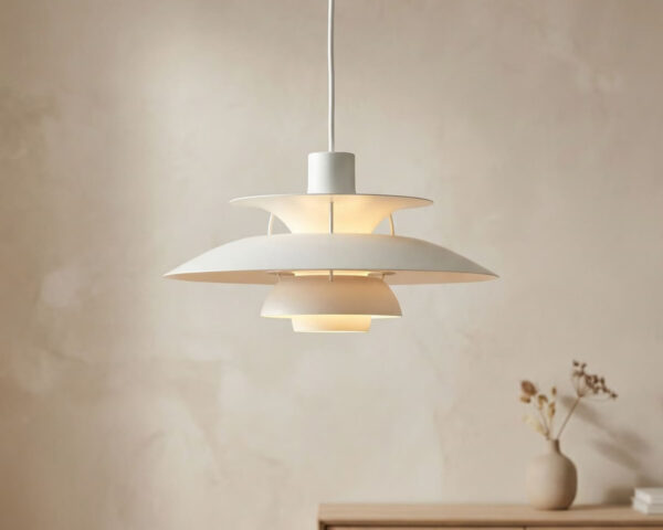 Suspension scandinave vintage inspirée du design danois