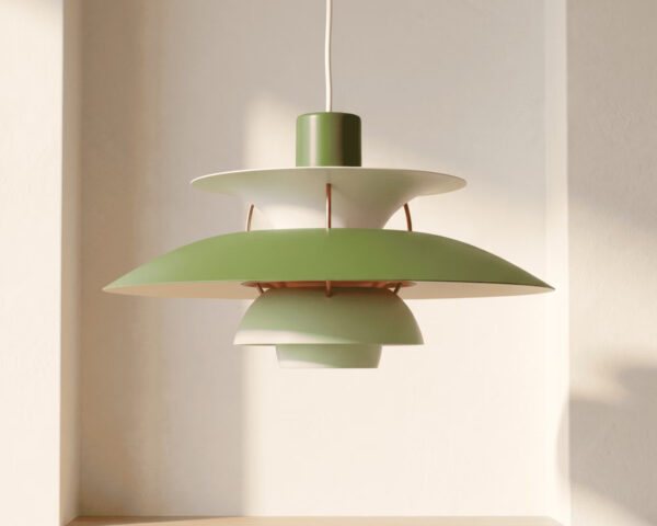 Suspension scandinave vintage inspirée du design danois